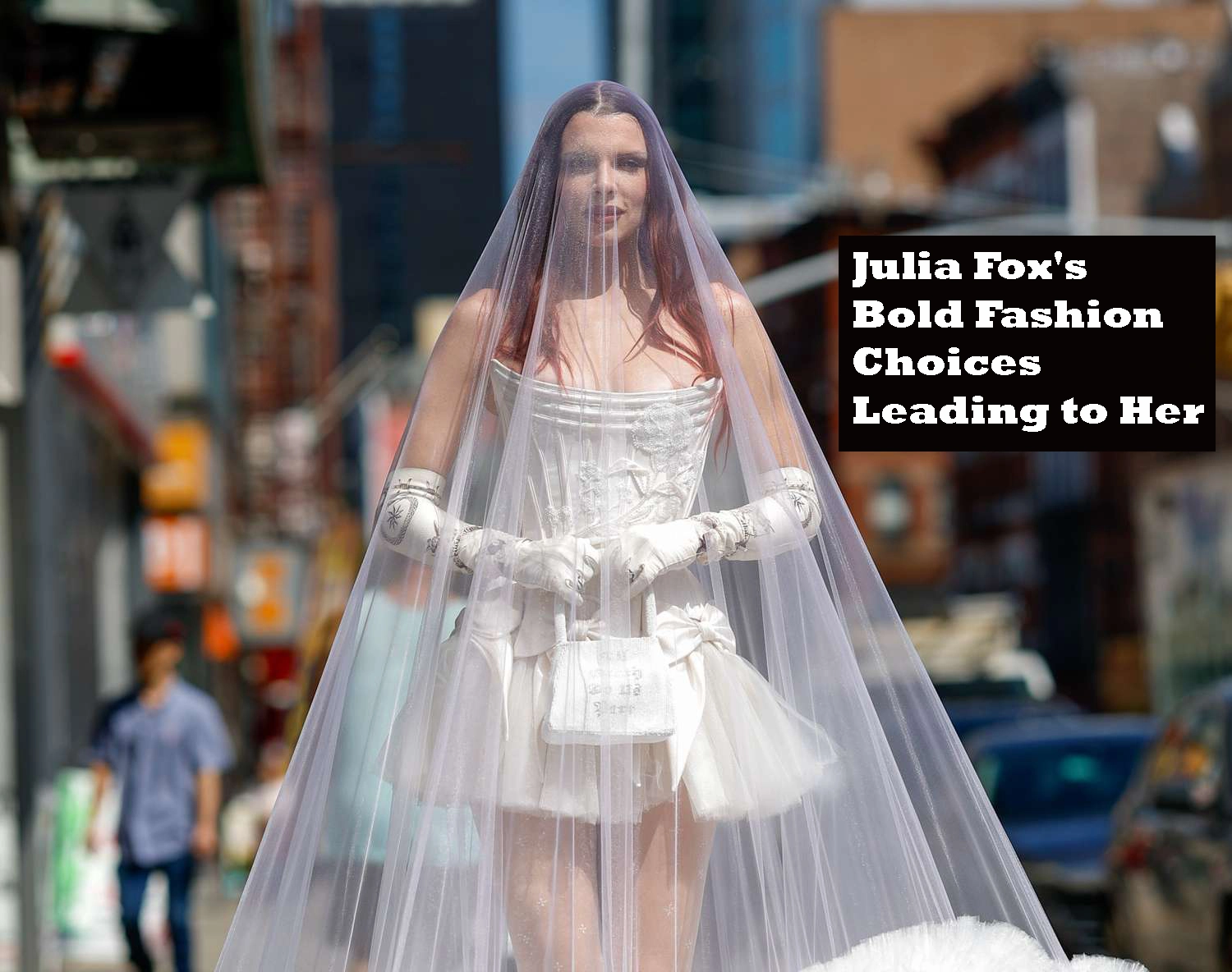 Julia Fox's Bold Fashion Choices Leading to Her Wedding Dress